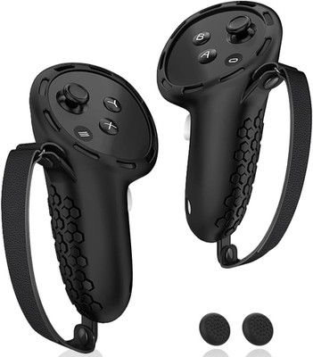 AMZDM Controller Grip for Meta Quest 3S Oculus Quest 3 VR Accessories Grips Cove