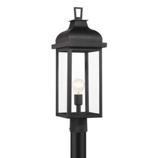 Artcraft Lighting AC8183 Madrid 25" Tall Post Light - Black