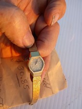 Vintage Bulova Ladies Dress Watch Gold Tone 1/40 10kt Nice