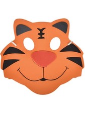 New Halloween Costume Party Foam Zoo Animal Tiger Mask