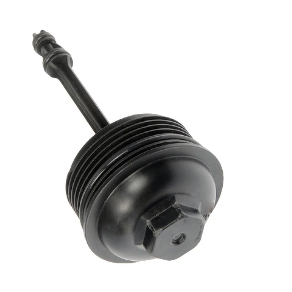 Tapa de filtro de aceite para Audi A5 Quattro 2012 2013 2014 2015 | Plástico negro rosca Foto 3 de 4