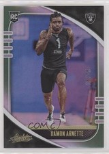 2020 Panini Absolute Rookie Spectrum Green 15/25 Damon Arnette #123 04cw