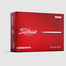 Hot Selling Titleist TruFeel Golf Balls Free Ship - White Play Number 1, 2, 3, 4