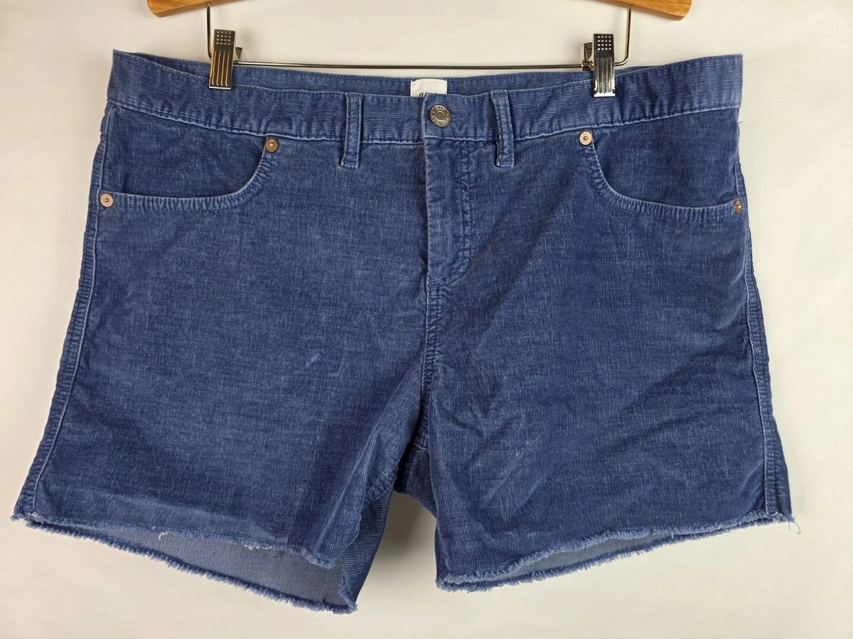 Short En Denim Femme Gap Taille 16 - Style Coupé (cut-off) Décontracté - Occasion En Très Bon état - Bleu
