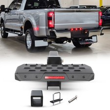 SUV Adjustable Hitch Step for 2 Inch Trailer Hitch Receiver W/anti-slip Platform