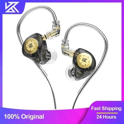 Kz Edx Pro Earphones Dynamic in Ear Monitor Hifi Wired Headphones Bass Stereo Ga