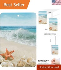 2.4"x3.5" Custom Car Air Fresheners - Add Your Image Enjoy Lasting Freshness