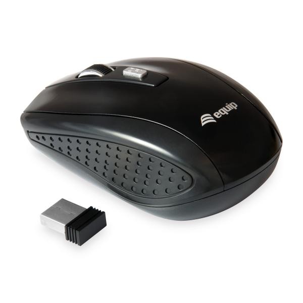 Equip Nero Equipaggia Life Mini Mouse Ottico Wireless 1600 Dpi - Immagine 3