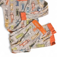 Cat and Jack Grey and orange cat  fox print pyjama set