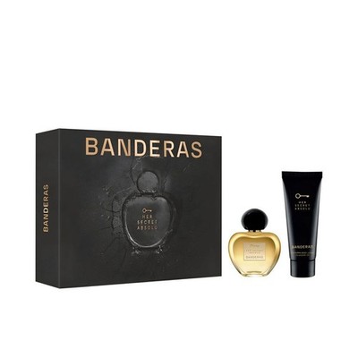 Set mit Damenparfüm Antonio Banderas HER SECRET ABSOLU 2 Stücke