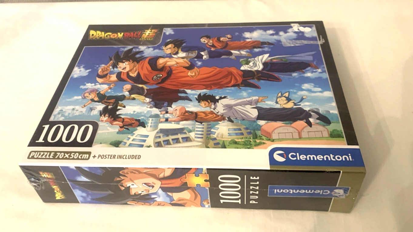 Dragon Ball Z Puzzle 1000 Piece & Poster 39955 Clementoni  70 x 50 cm  - NEW