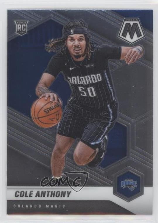 2020-21 Panini Mosaic Rookie Cole Anthony #207 09br
