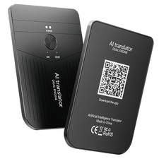 Slim Magnetic AI Language Translator 136 Languages Supported for Travel Business