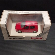 Herpa 1/43 VW Polo 4-door, Volkswagen Polo, 4-door, 5-door, red, Herpa