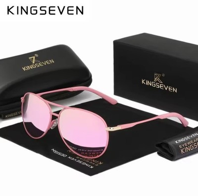 Polarisierte Pilotenbrille Sonnenbrille Herren Damen UV400 Aviator Metall Retro