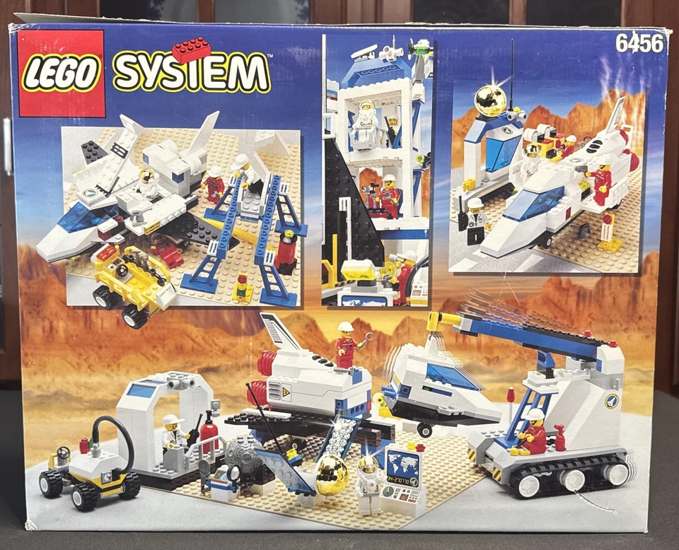 LEGO Space Port 6456 Mission Control BOX ONLY Retired 1999 - Image 4 of 4