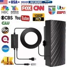 5600Miles TV Antenna HDTV Amplified Digital 4K 1080P Long Range Indoor Upgraded