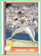 1991 Pacific Nolan Ryan Astros #46 - Strikeout 4,000👍