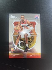 Panini Select Certified Alexandre Sarr Rookie Washington Wizards #7 2024-25