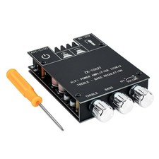 100W 100W Bluetooth Amplifier Board with Treble and Bass Control 2.0 Channel ...