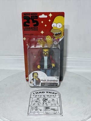 NECA Simpsons Matt Groening Figure Greatest Guest Stars Creator Of Futurama