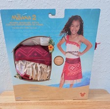 Disney Moana 2 Adventure Outfit Costume-2-pc Set - SIze 4-6x - HALLOWEEN PARTY