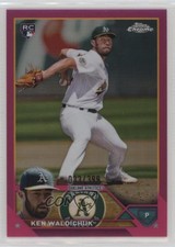 2023 Topps Chrome Magenta Refractor 33/399 Ken Waldichuk #52 11f4