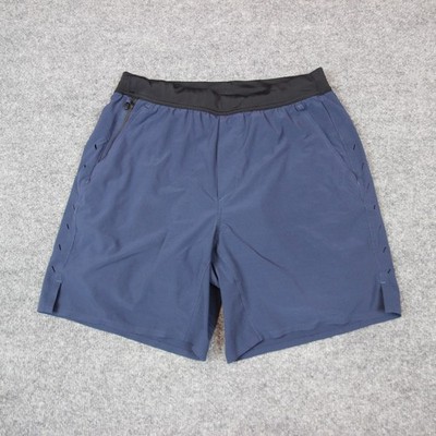 Ten Thousand Interval Shorts Men's 30 6'' Inseam Blue Chino Performance Lined