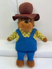 Berenstain Bears Papa Plush Stuffed 778 Fisher-Price 1982 Hat Father Berenstein