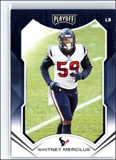 Whitney Mercilus 2021 Panini Playoff #54 Houston Texans