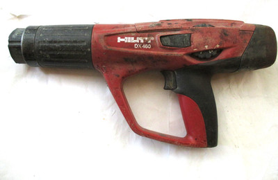 Hilti DX460 Powder Actuated Nailer / Nail Gun. AS PICTURED - No Piston, etc.
