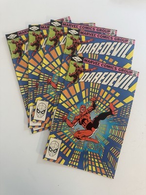 Daredevil #186 Frank Miller - Marvel Comic Book - Lot of 5