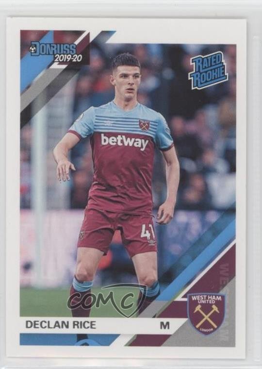 2019-20 Panini Chronicles Donruss Premier League Declan Rice #179 0a65