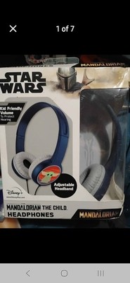 Star Wars Mandalorian The Child  BABY YODA Wireless Bluetooth Headphones. NEW!