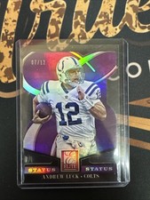 2014 Panini Elite - Andrew Luck #42 Status Die-Cut /12