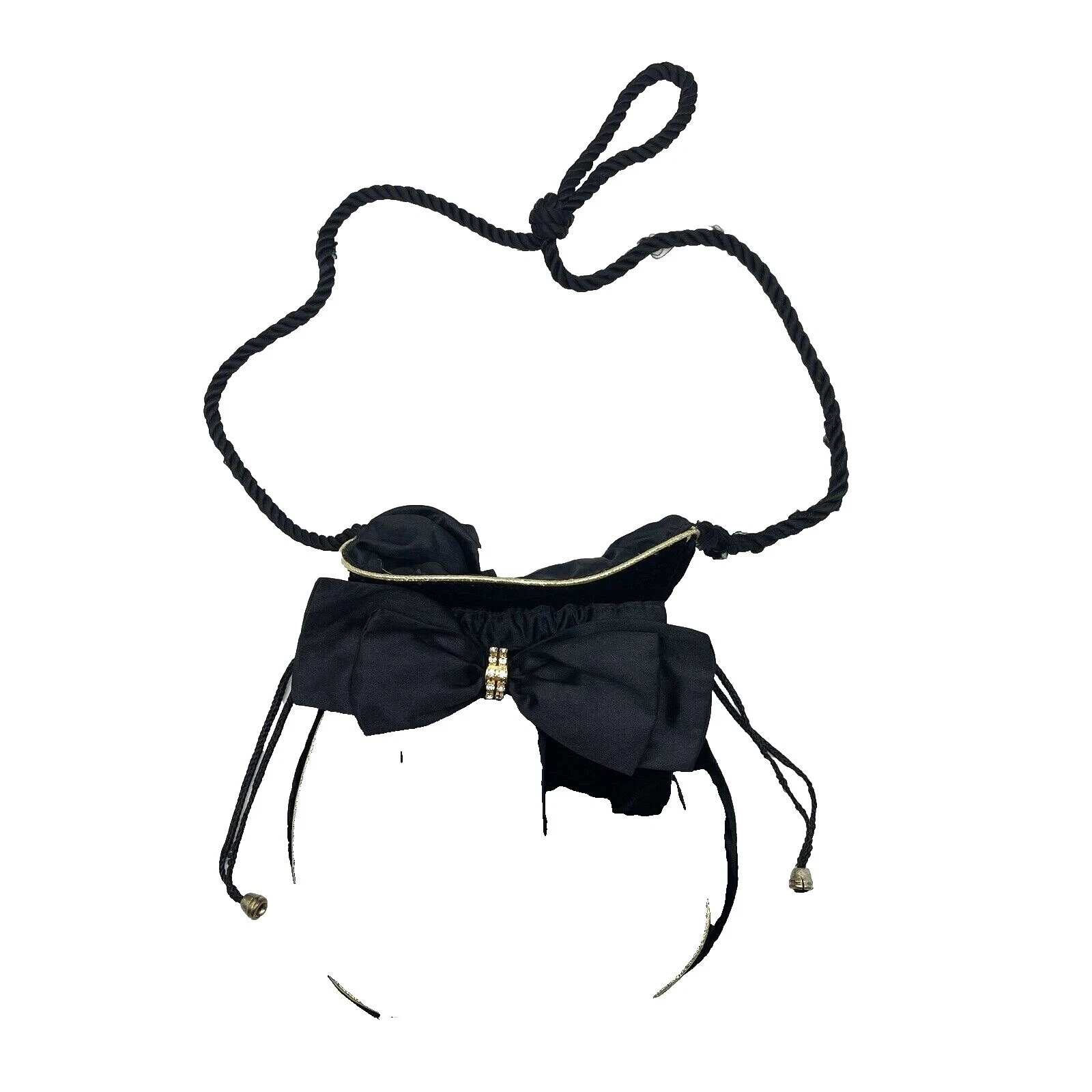 Bolsos para mujer Vintage con cordón de terciopelo, Bolsos y estuches