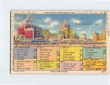 Cartolina Skyline, Atlantic City, New Jersey