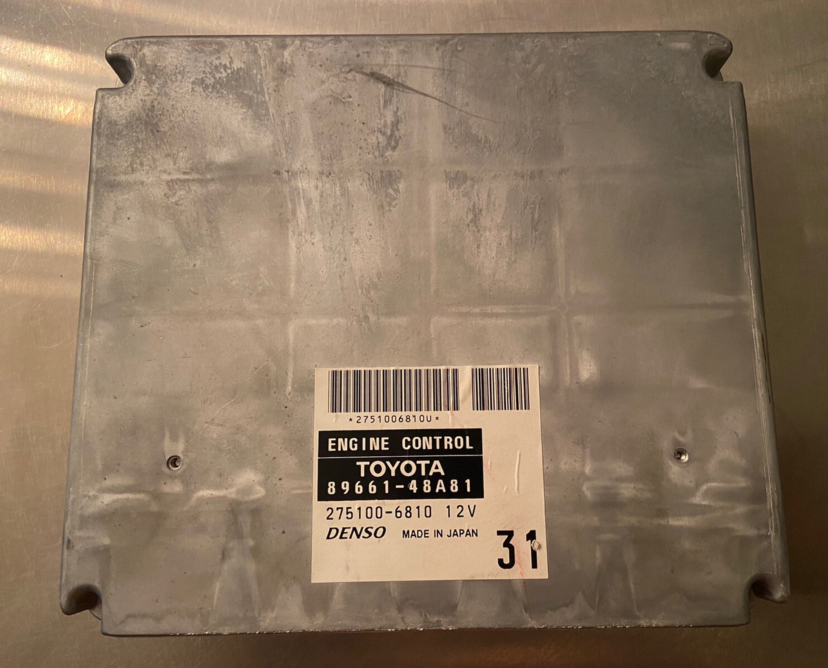 2006 TOYOTA HIGHLANDER ENGINE COMPUTER MODULE ECU 89661-48A81 V6