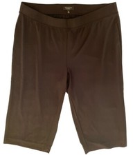Talbots Plus Petite Black Pull On Stretch Pants Size 3XP