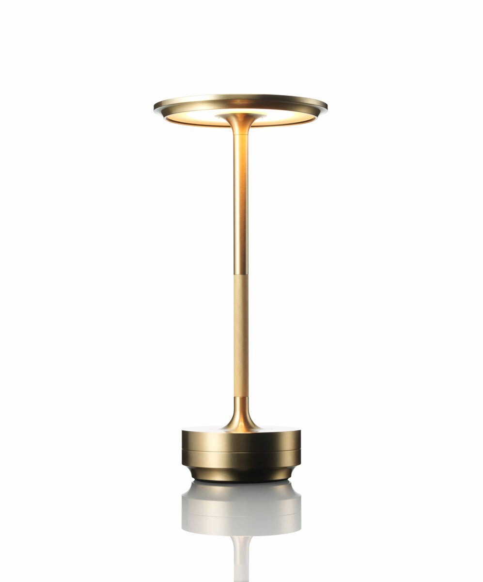 Ambientec LED Table Lamp Turn Aluminium Brass | eBay