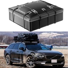 20Cubic Roof Top Cargo Carrier Bag Travel Luggage Storage For Volvo CX90 V90 V60