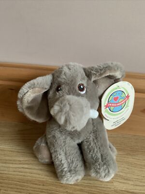 Hosh! Designs Your Plant Eco Toys superweicher 6 Zoll Elefant Plüschtier NEU mit Etikett