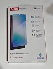 NEW ZAGG InvisibleShield Fusion XTR2 Screen Protector Samsung Galaxy S23 ULTRA