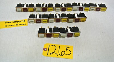 10 pcs. UND. LAB. INC. Electric Forward - Stop - Reverse Switch - Control 125VAC