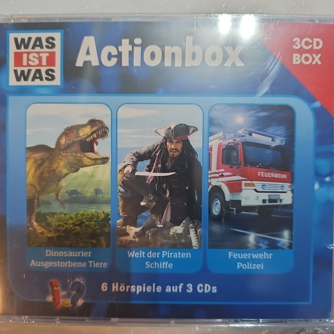 Was Ist Was Was Ist Was 3-CD Hörspielbox Vol.1 - Actionbox (CD)
