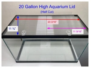 Aquarium Lid 20 Gallon - Half Cut