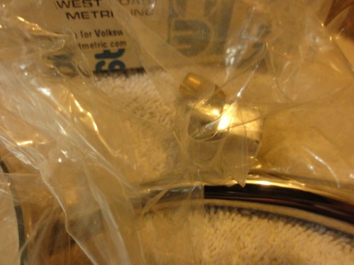 NOS VW MIRROR VW OVAL 1200 BUG BEETLE VINTAGE ACCESSORY LEFT NOS - Picture 3 of 4