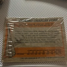 1987 Nestle Dream Team Baseball Pack Whitey Ford in the Window!!