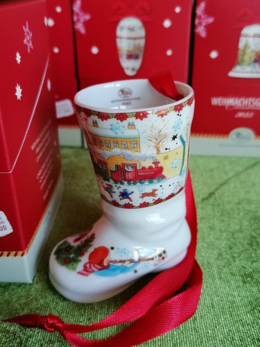 Hutschenreuther Christmas Boot Boots Year Edition 2000 To 2024 - Retail - Picture 25 of 28
