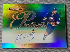 2020 Upper Deck Stature Proteges Green /49 Kieffer Bellows #P-21 Rookie Auto RC